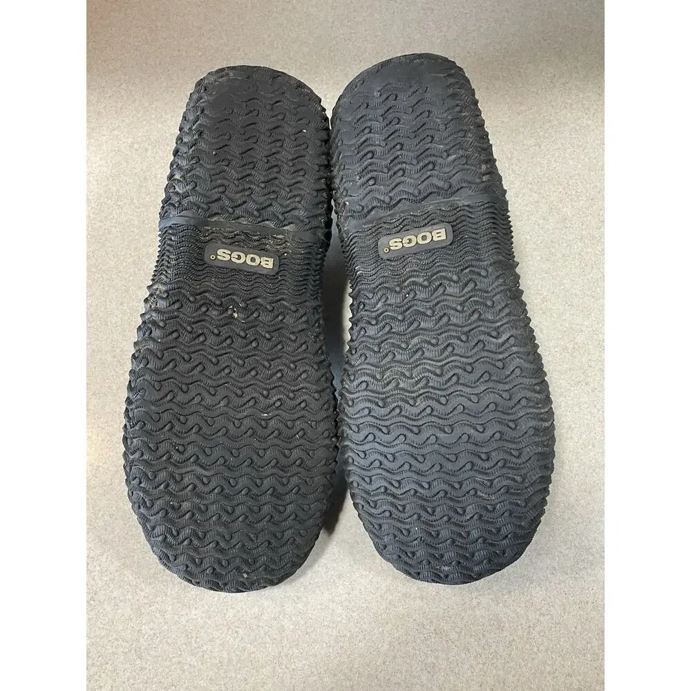 Bogs Urban Walker Shoes Slip On Black Rubber Sole Men's Size 13 US Gorpcore